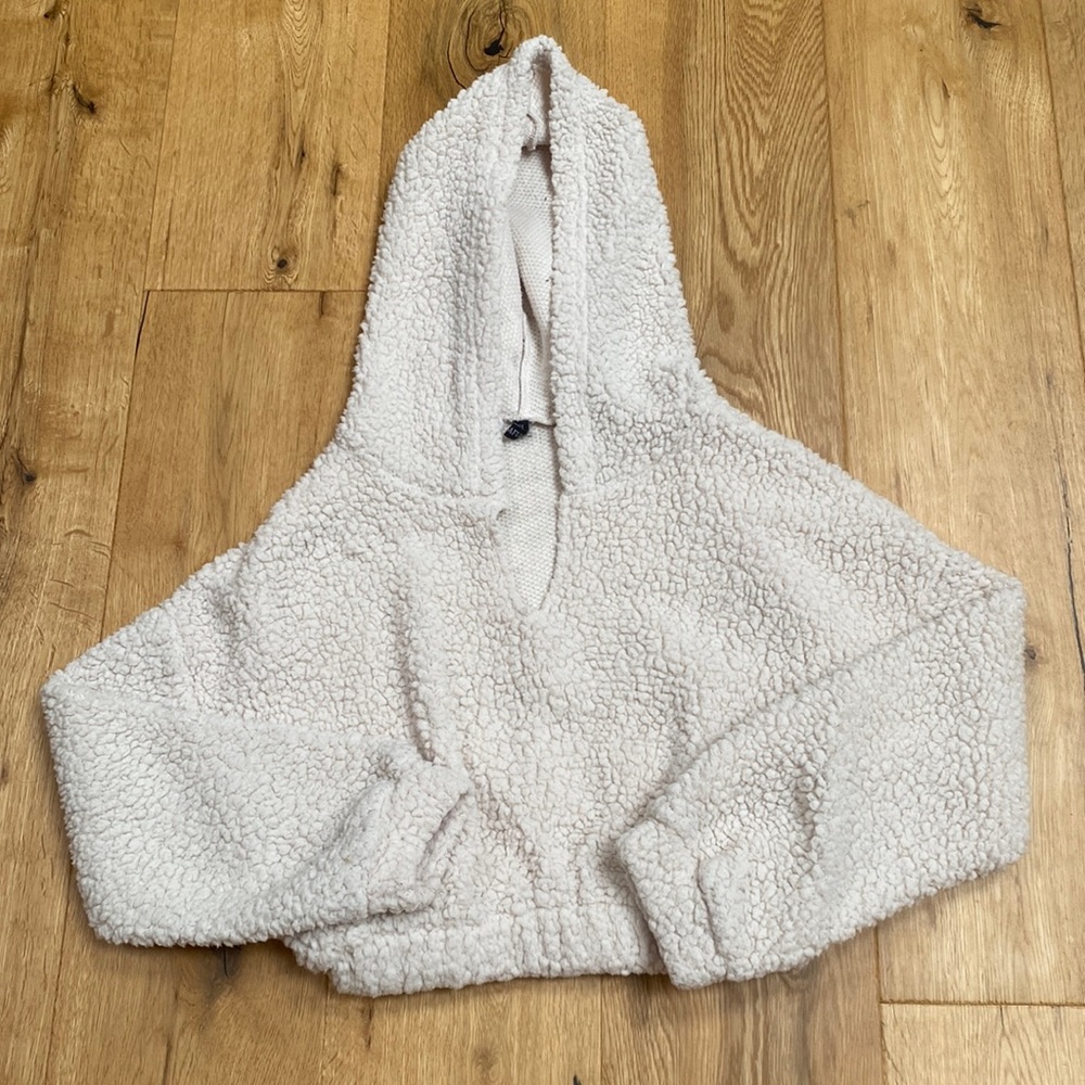Zaful Super Soft Sherpa Cropped Jacket